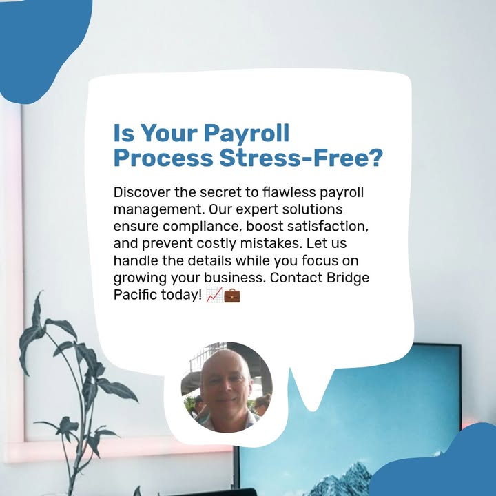 Ensure compliance & boost satisfaction with precise payroll management! 

Avoid pitfalls with expert help. 

💼📊 

Visit https://bridgepacific.com.au o